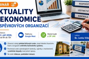 Aktuality v ekonomice příspěvkových organizací - webinář 